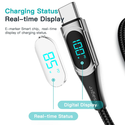 USB-C to USB-C Fast Charging Cable 100W/5A
