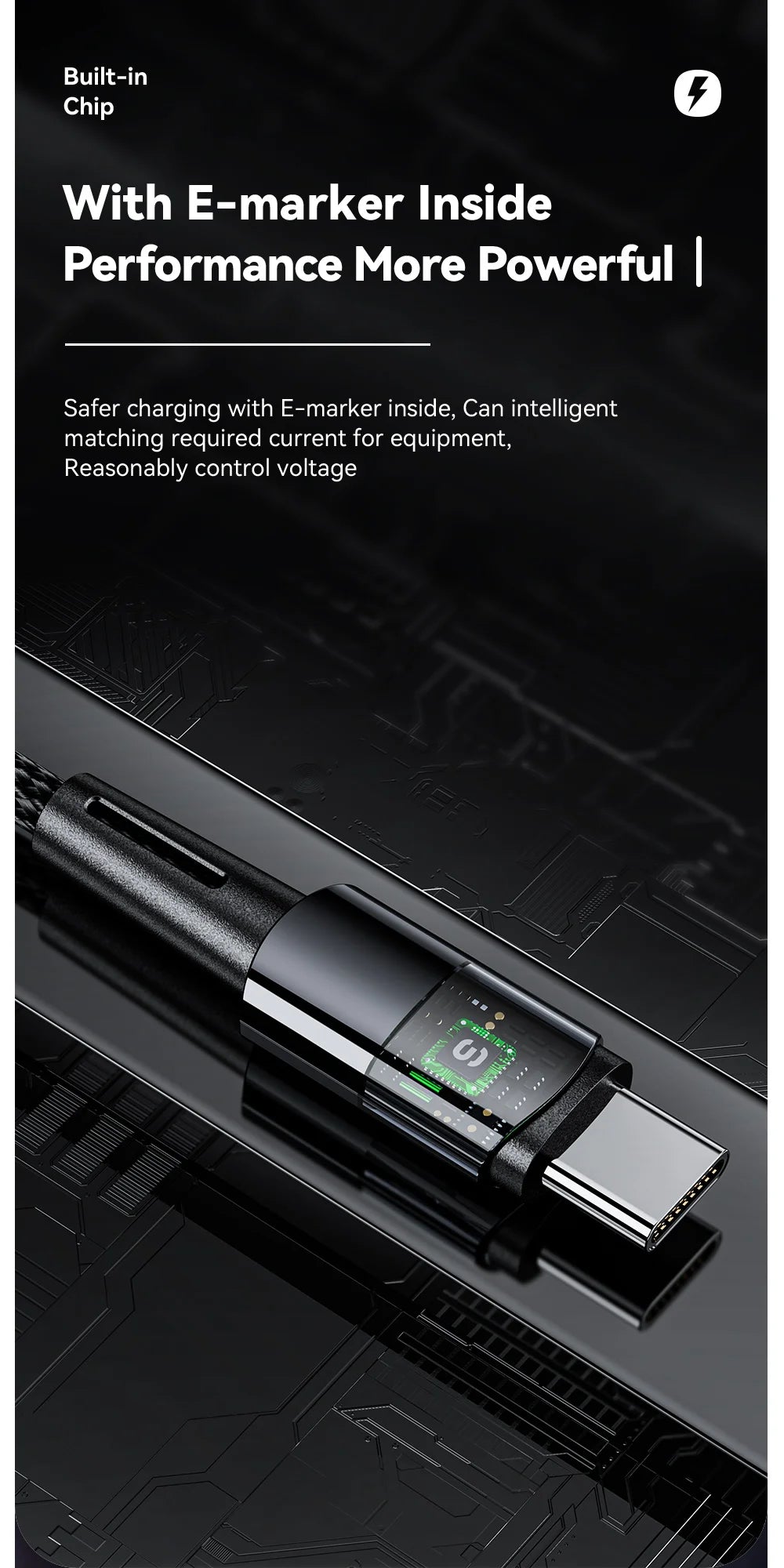 USB-C to USB-C Cable 240W - Ultra Fast Charging Cable 6A PD | Gaming Laptops & High-Power Devices