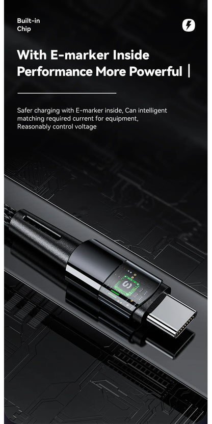 USB-C to USB-C Cable 240W - Ultra Fast Charging Cable 6A PD | Gaming Laptops & High-Power Devices