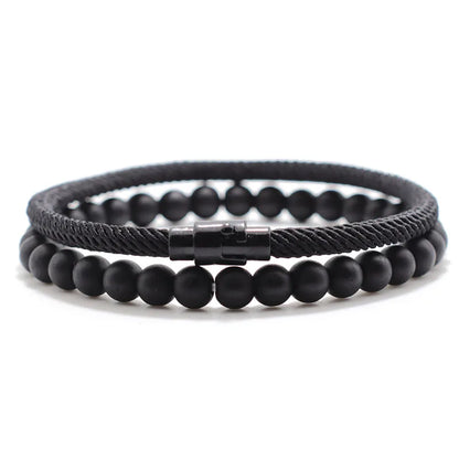 Onyx Tiger Balance Bracelet