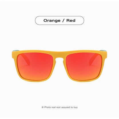 Wraparound Polarized Sport Sunglasses - UV400, TAC Lens, 63mm, Case Included, 10 Colors