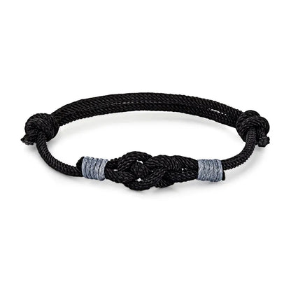 Lucky Knot Rope Bracelet - Adjustable, Unisex