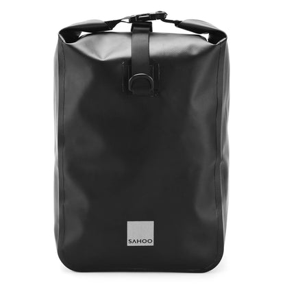Waterproof Bike Rear Pannier Bag  10L Large Capacity with Reflective Strips