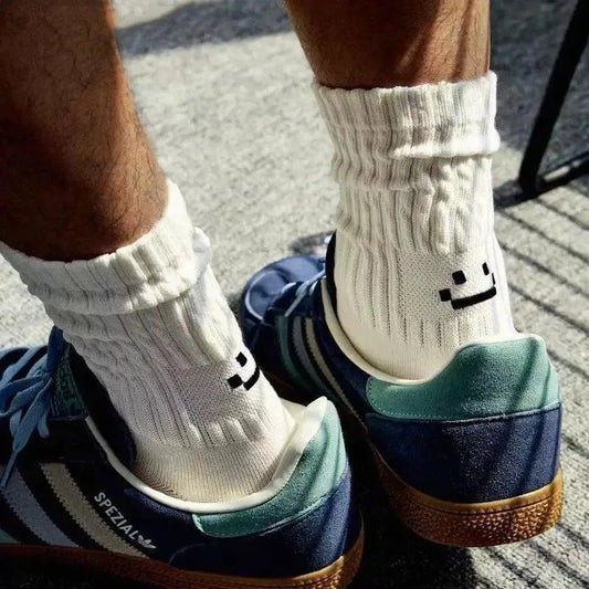Men's Cushioned Cotton Crew Socks – Work, Running & Cycling