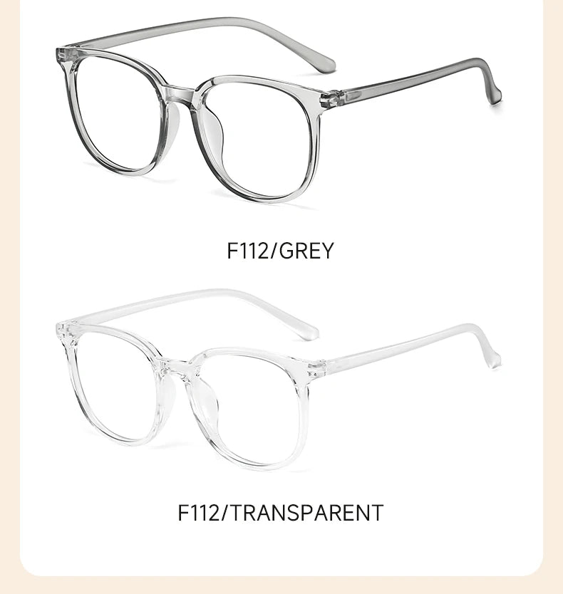 Photochromic Large Frame Sunglasses - UV400 Fashion Eyewear for Office & Outdoor
