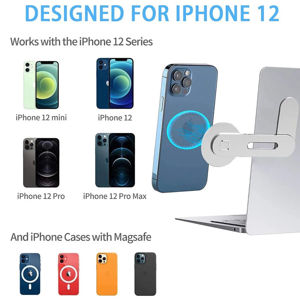MagSafe 15W Fast Wireless Charger & Laptop Side Mount