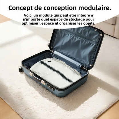 17L Vacuum Compression Storage Bag – Reusable Travel Bag with Electric Pump