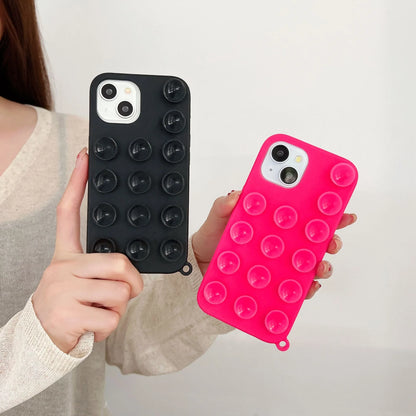 Phone Case Soft Silicone Holder for iPhone 16/15/14