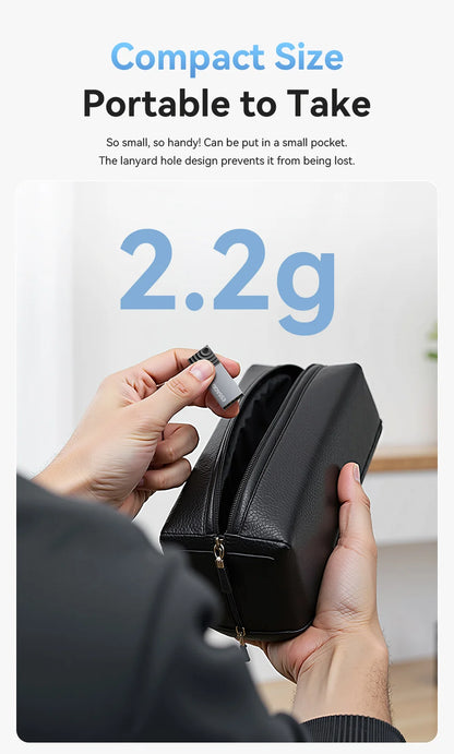 Dual-Interface Card Reader - USB-C & USB 2.0 to MicroSD/TF Adapter for Tech Professionals