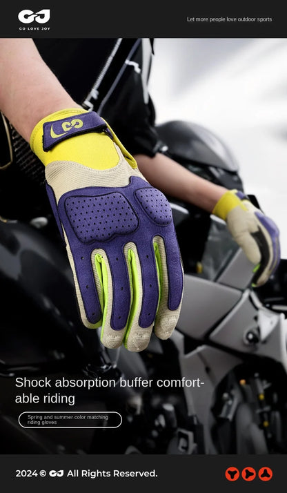 Unisex Touchscreen Full-Finger Cycling Gloves