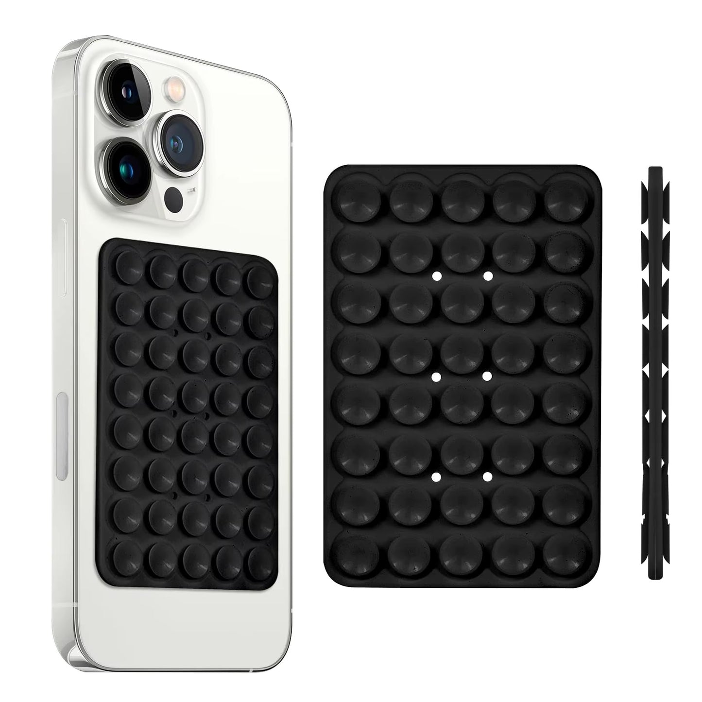 StickyGrip Silicone Suction Case Secure, Non-Slip Mount for iPhone
