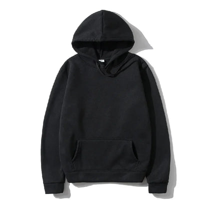 UrbanWave Graphic Pullover Hoodie – Unisex Streetwear, Kangaroo Pocket, 10 Colors