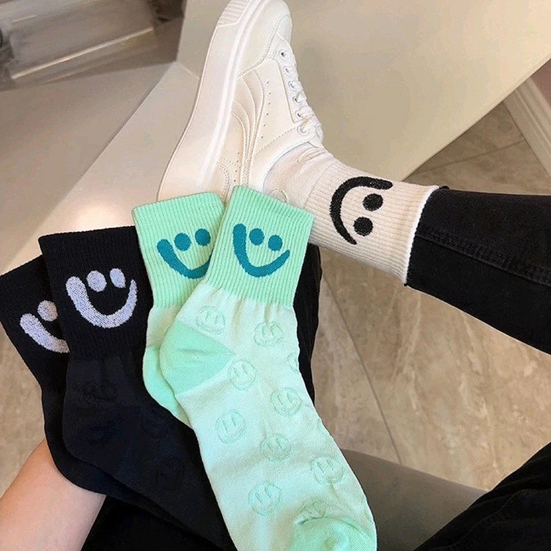 Smile - Happy Face Socks 4 Pairs