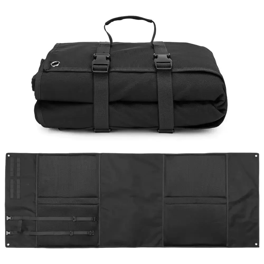 Portable Tool Organizer Mat - Waterproof Canvas Roll-Up Storage for Professional Tools