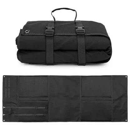 Portable Tool Organizer Mat - Waterproof Canvas Roll-Up Storage for Professional Tools
