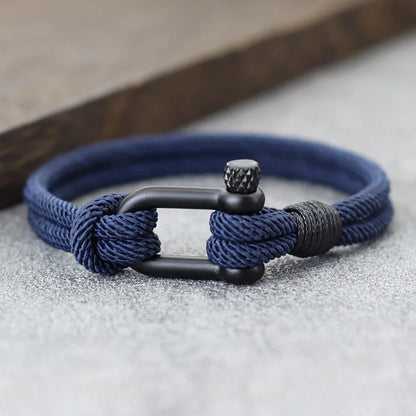 New Rope Bracelet Men Detachable Buckle Nautical Wrap Braclet Grade A 4mm Thread Outdoor Sports Fabric Braslet Armband Herren deideas