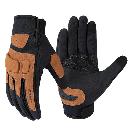 SUOMY Female Motorcycle Gloves Summer Breathable Non-slip Cycling Riding Glove Windproof Sensitive Touch Crashproof Lady Gloves deideas