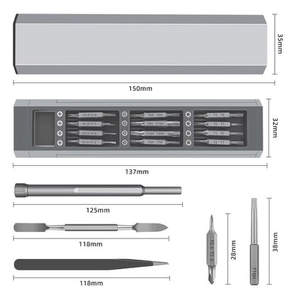 Torx Hex Phillips Precision Screwdriver Set Magnetic Screwdriver