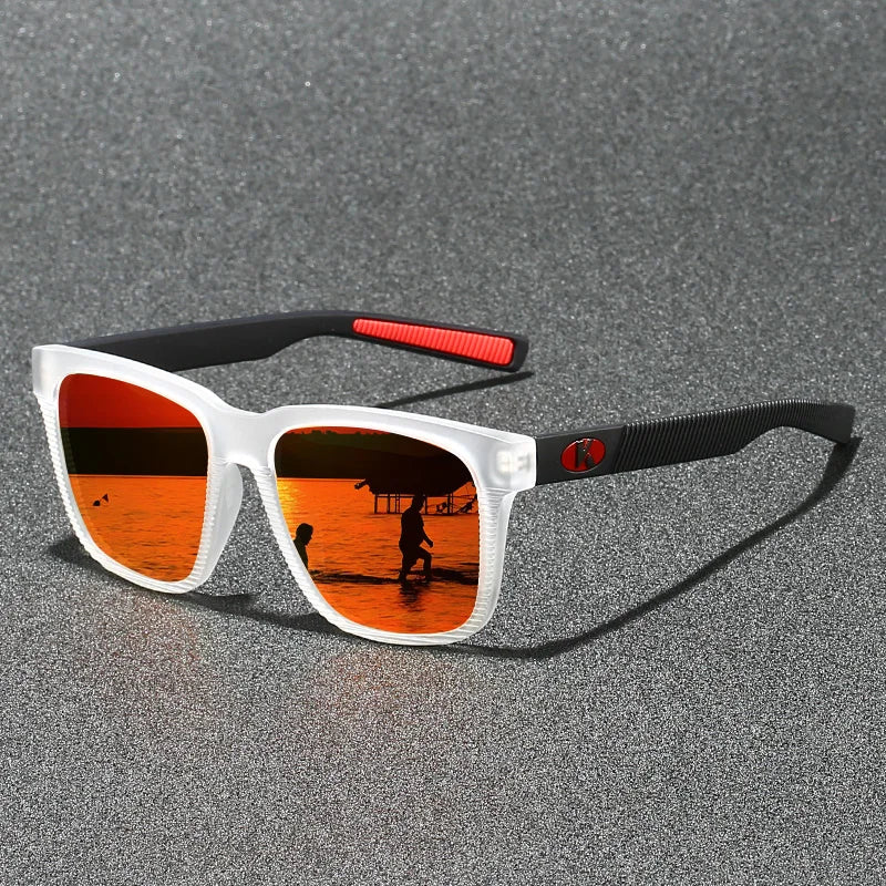 Polarized Fishing Sunglasses UV400, TR-90, Mirror TAC Lens, 64mm