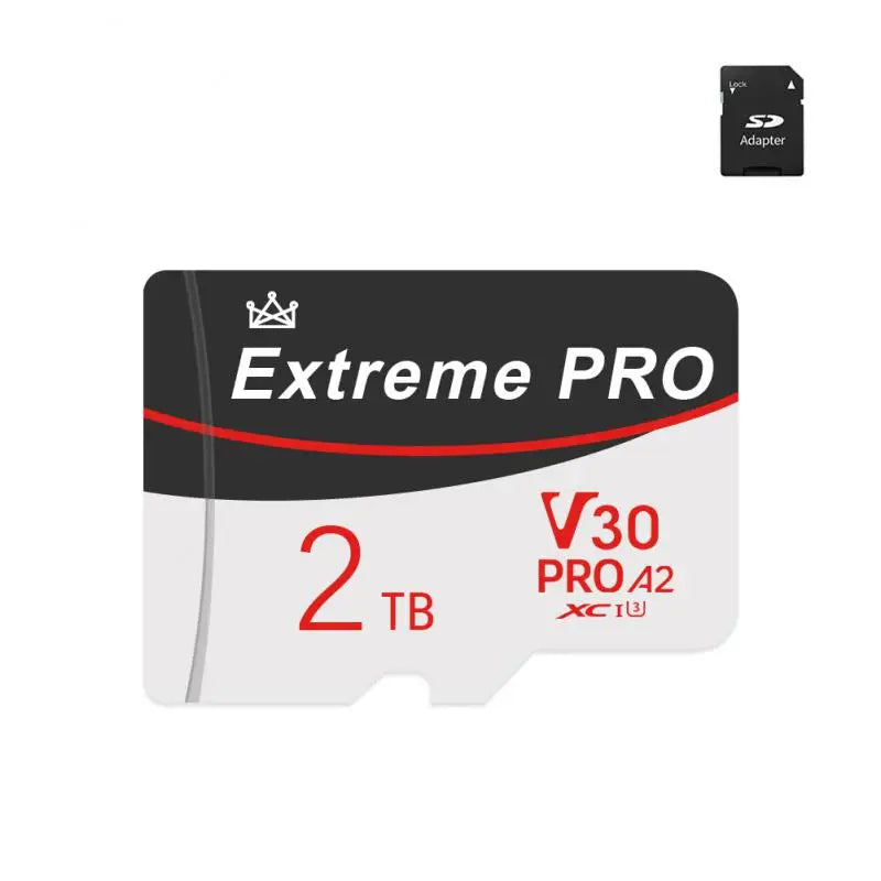TF SD Card 2TB High Capacity Speed Mobile Storage Flash Memory