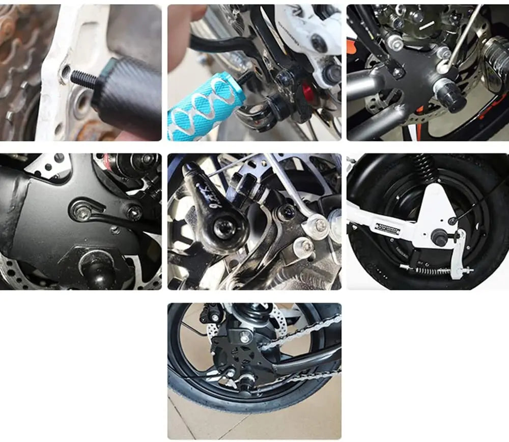 Folding rear pedals for bicycles Aluminum alloy non-slip footrests with quick release