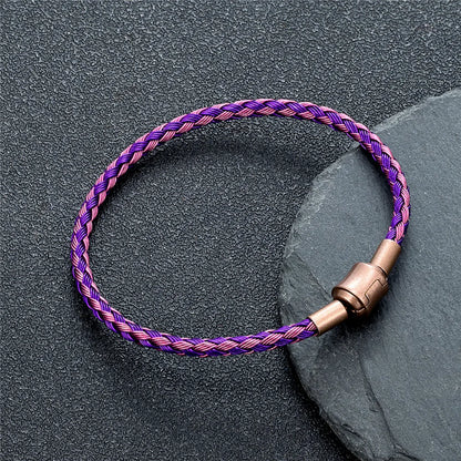 Precision Steel Cable Bracelet - Engineered Minimalist Wearable for Tech Enthusiasts