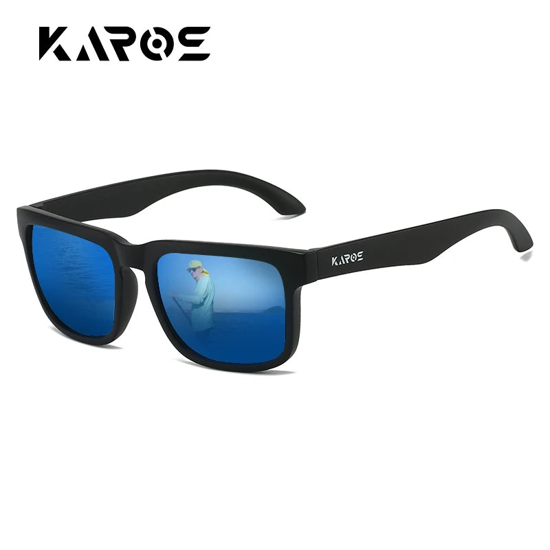 Gafas de sol deportivas envolventes - Polarizadas UV400, lente TAC, 63,5mm, 6 colores
