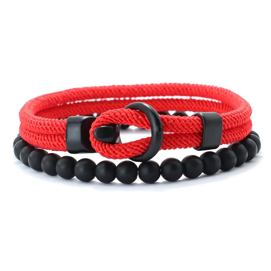 Bracelets Onyx Minimal A simple but powerful set, with the elegance of onyx