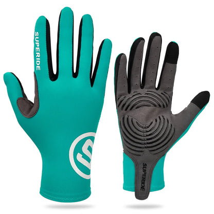 Full Finger Cycling Gloves - Padded, Breathable, Touchscreen, 6 Colors, S-XL
