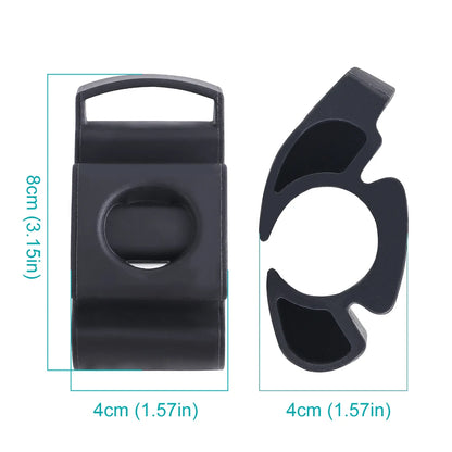 Soporte de silicona para reloj de bicicleta - Soporte universal para manillar, 22-35mm, compatible con smartwatch
