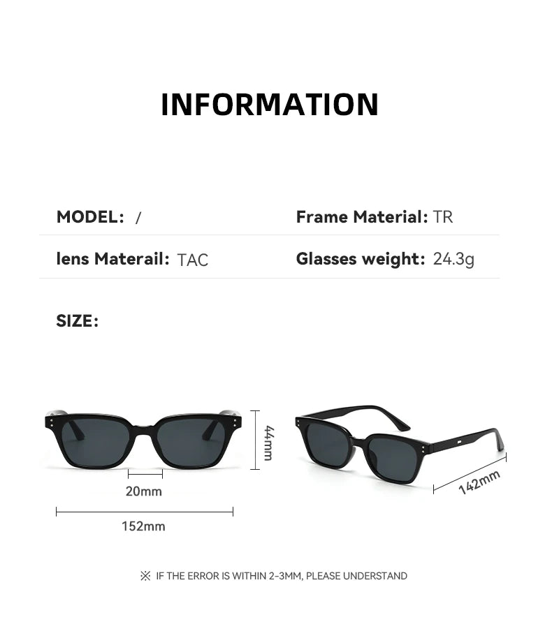 Gafas de sol de ciclismo UV400 para mujer - TR-90, lente TAC, 152 mm, 4 colores