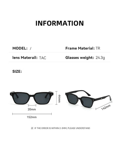 Gafas de sol de ciclismo UV400 para mujer - TR-90, lente TAC, 152 mm, 4 colores