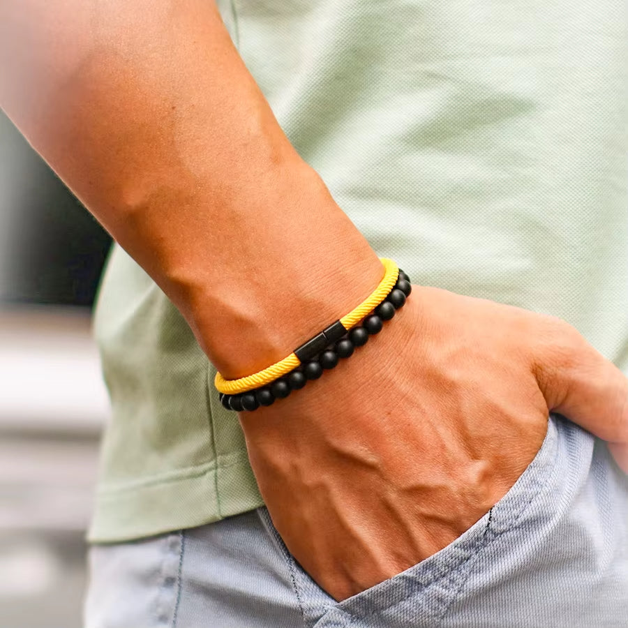Onyx Tiger Balance Bracelet