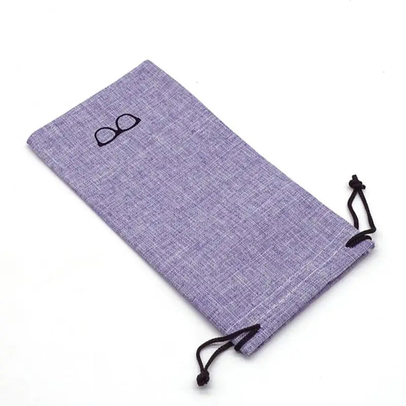 Bolsa de lino con cordón 18x9cm - Joyería y Embalaje de Regalo, 7 Colores