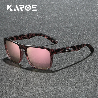 Gafas de sol deportivas polarizadas con estampado de camuflaje - UV400, lente TAC, 63 mm, 10 diseños