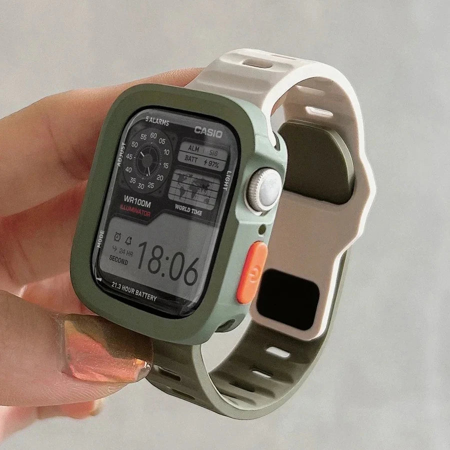 Urban Steel Strap moderno y sofisticado. Your Apple iWatch.