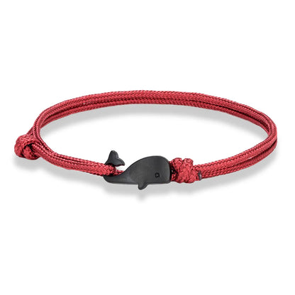 Ocean Whale Paracord Bracelet Waterproof Surfer Style for Men & Women