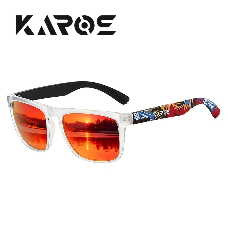 Gafas de sol polarizadas tácticas de camuflaje - UV400, envolventes, 63 mm, 11 diseños