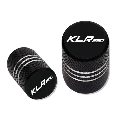 Tapones de válvula de neumático de aluminio CNC para Kawasaki KLR 650 – KLX300 KLX230 KLX140