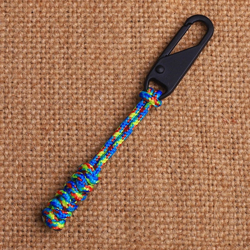 Handmade Snake Knot Paracord Zipper Pull  Durable Replacement & Bag Accessory