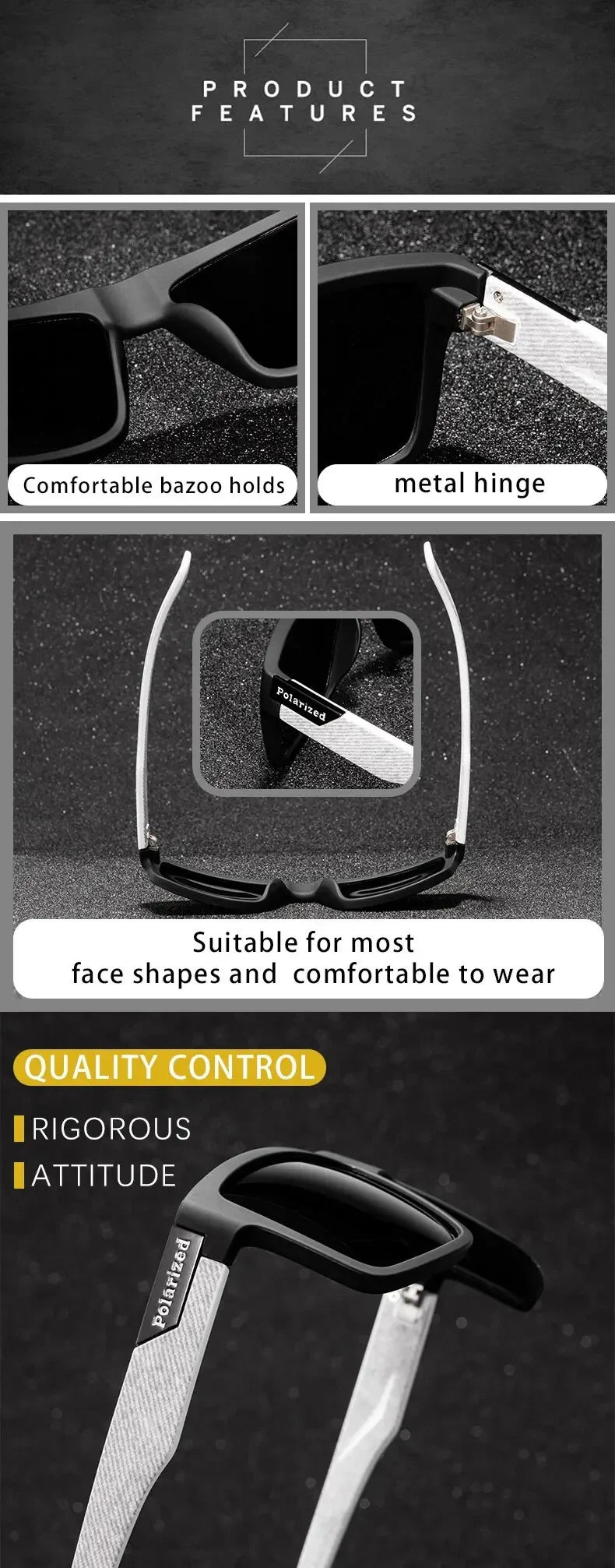 Polarized Sunglasses UV400 - Sport Wraparound, Anti-Glare, Unisex, 7 Colors
