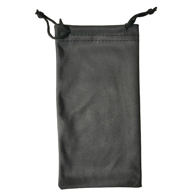 Bolsa para Gafas de Microfibra - Suave con Cordón, 18x9cm, 6 Colores, Unisex