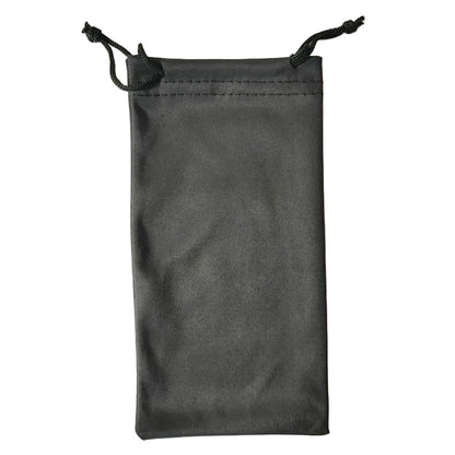 Bolsa para Gafas de Microfibra - Suave con Cordón, 18x9cm, 6 Colores, Unisex