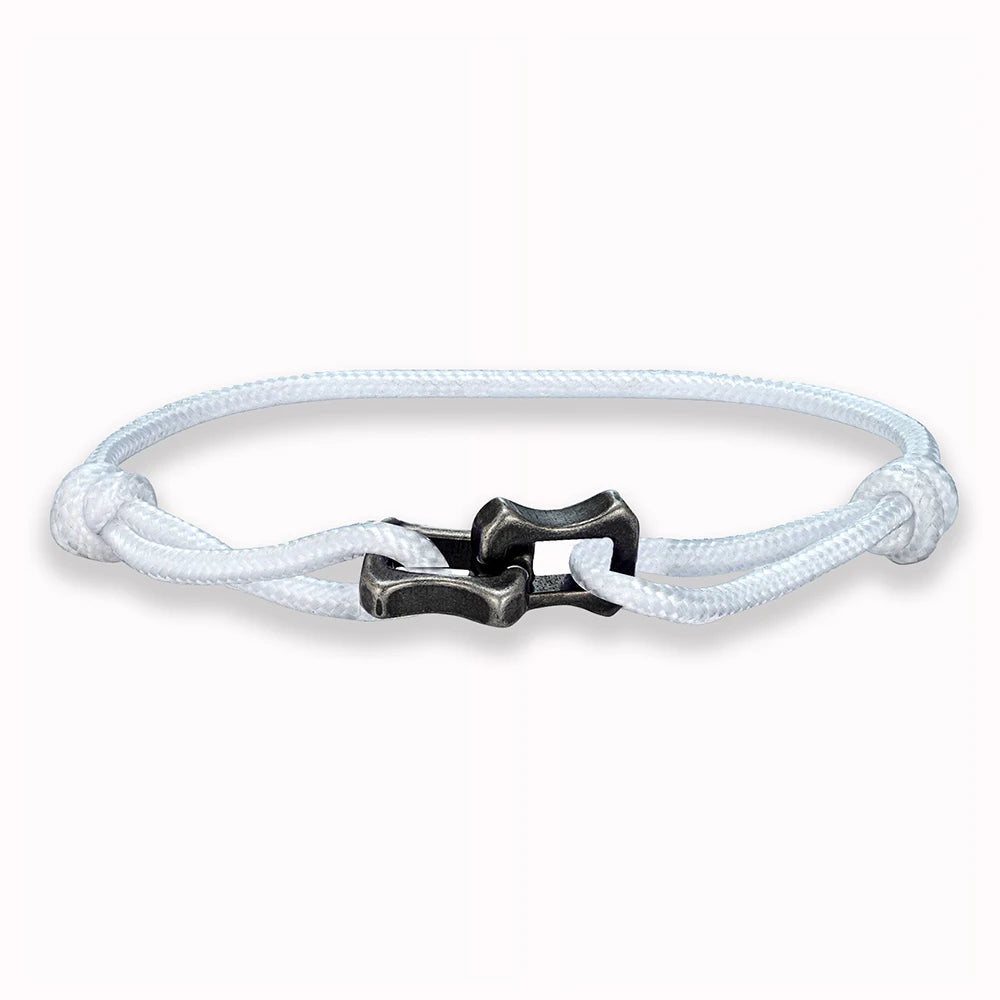Stainless Steel Rope Bracelet - Keel Chain, Adjustable