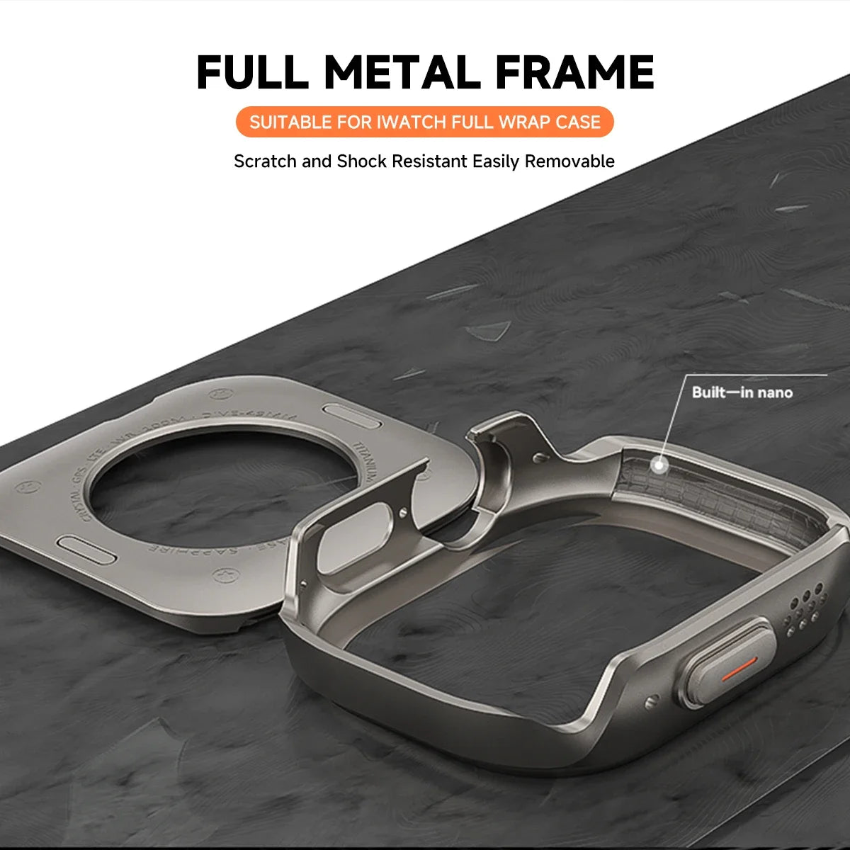 Aluminum Alloy Case for Apple Watch Ultra & Series 11-7