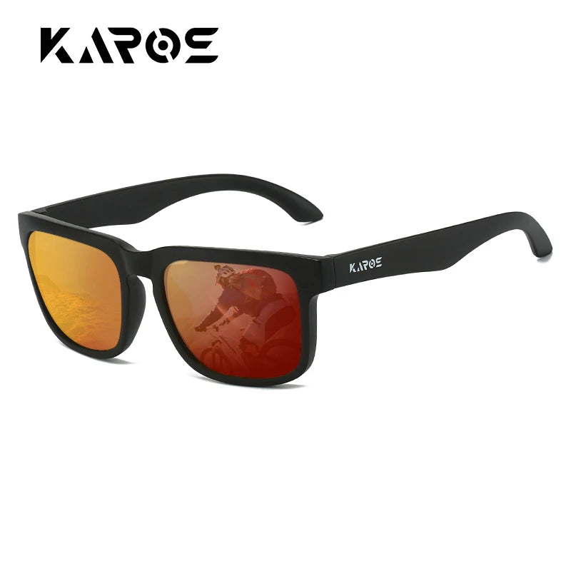 Gafas de sol deportivas envolventes - Polarizadas UV400, lente TAC, 63,5mm, 6 colores