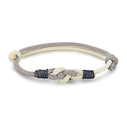 Lucky Knot Rope Bracelet - Adjustable, Unisex