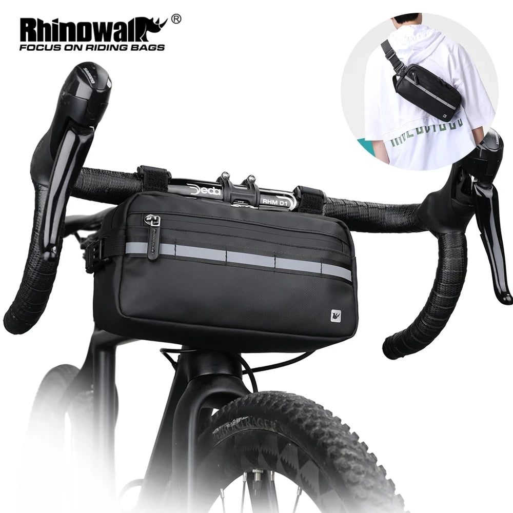 Portable Bike Handlebar Bag Multifunction Pannier