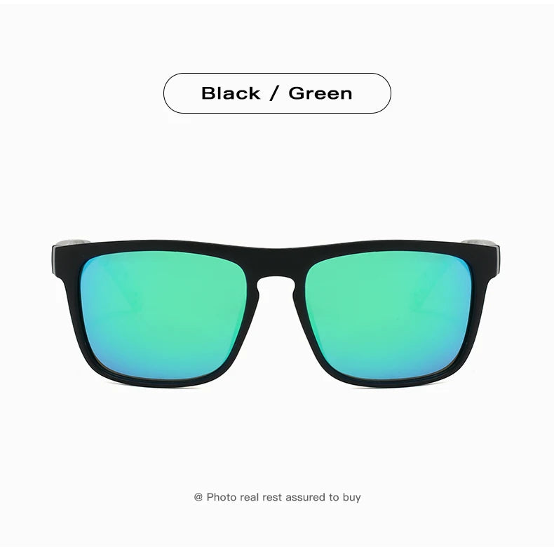 Wraparound Polarized Sport Sunglasses - UV400, TAC Lens, 63mm, Case Included, 10 Colors