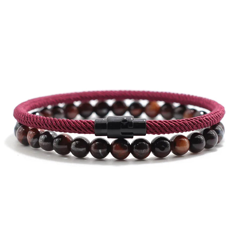 Onyx Tiger Balance Bracelet
